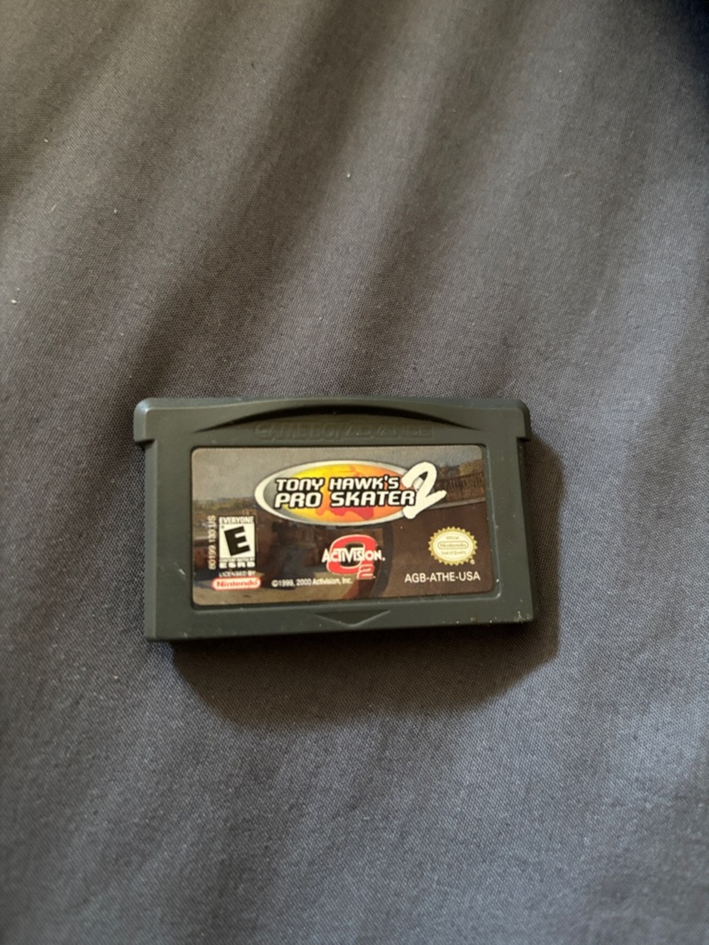 Nintendo Tony Hawk's Pro Skater 2 Game Boy Advance Cartridge - rare! Vintage!